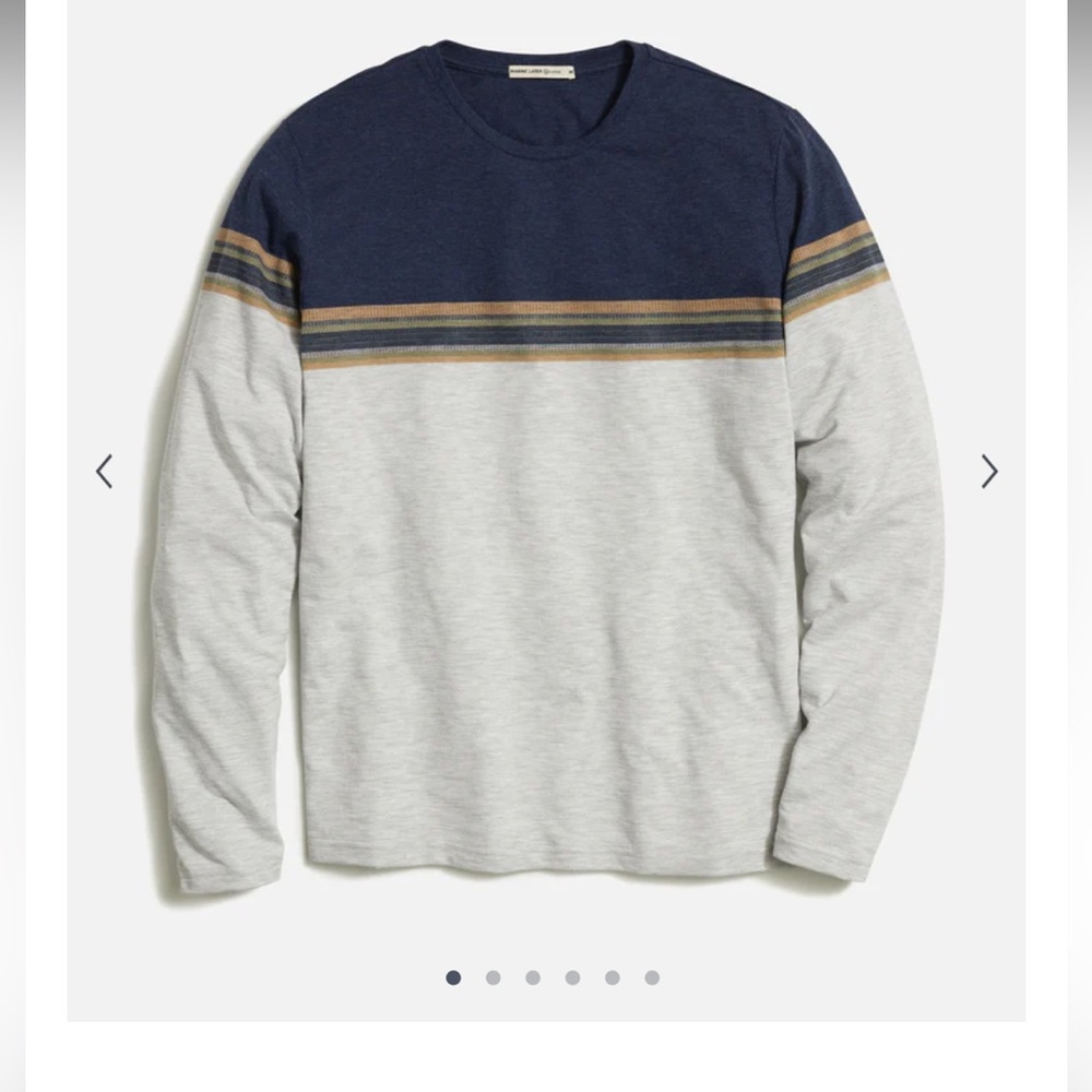 Marine Layer Men’s Long-Sleeved Tee Small